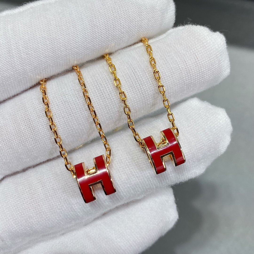 [Love's Uplift]MINI POP H NECKLACE