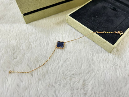 [Love's Uplift]CLOVER 1 MOTIF PIETERSITE BRACELET