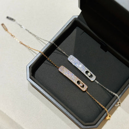 [Love's Uplift ]MOVE CLASSIQUE DIAMOND PAVED BRACELET