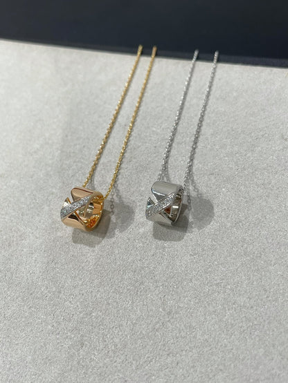 [Love's Uplift]LIENS EVIDENCE DIAMOND NECKLACE