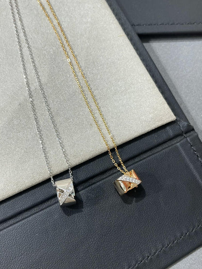 [Love's Uplift]LIENS EVIDENCE DIAMOND NECKLACE