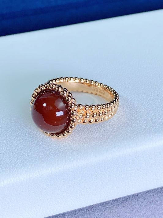 [Love's Uplift]PERLEE COULEURS ROSE GOLD RING