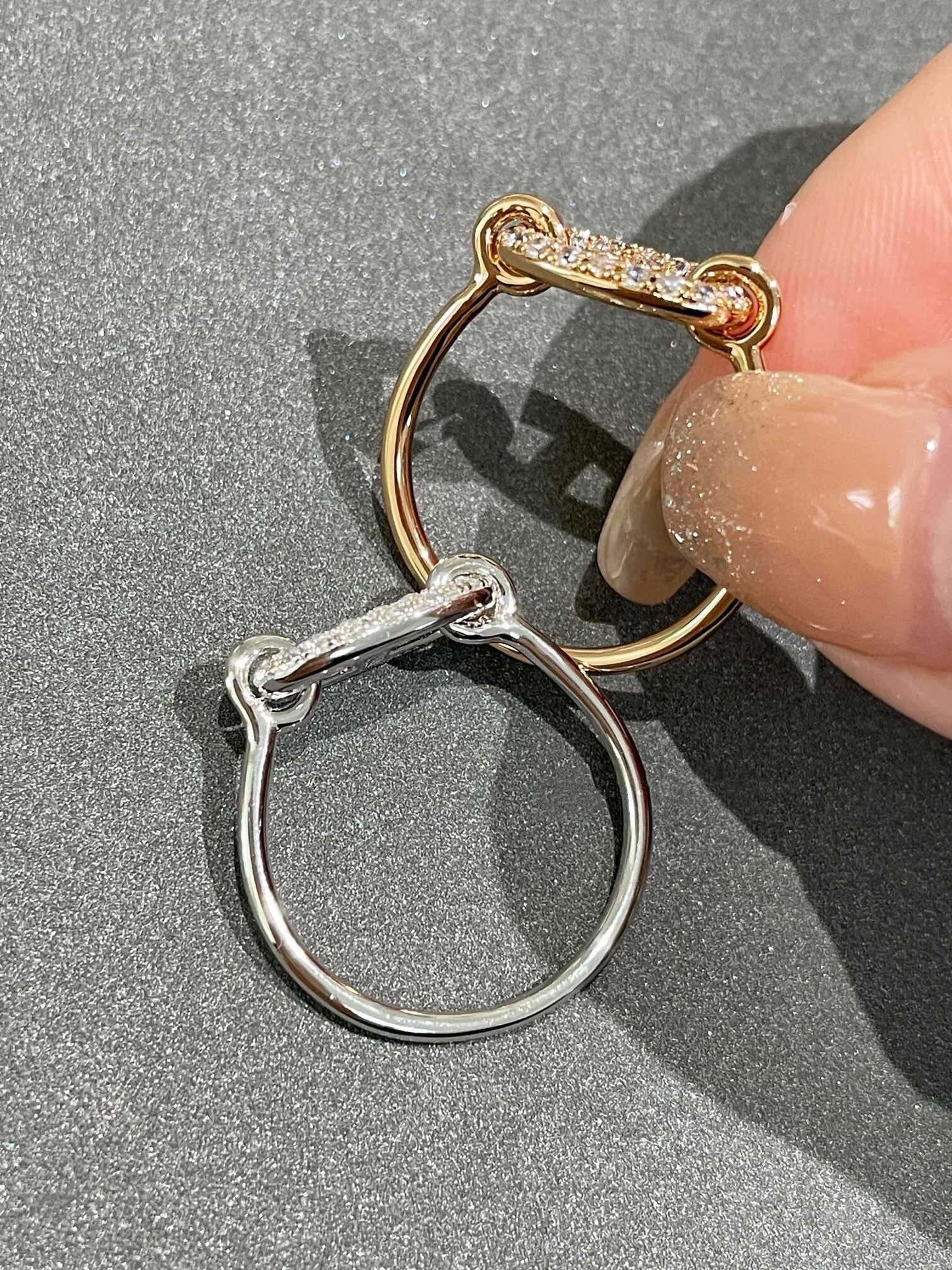 [Love's Uplift]RONDE SMALL DIAMOND RING