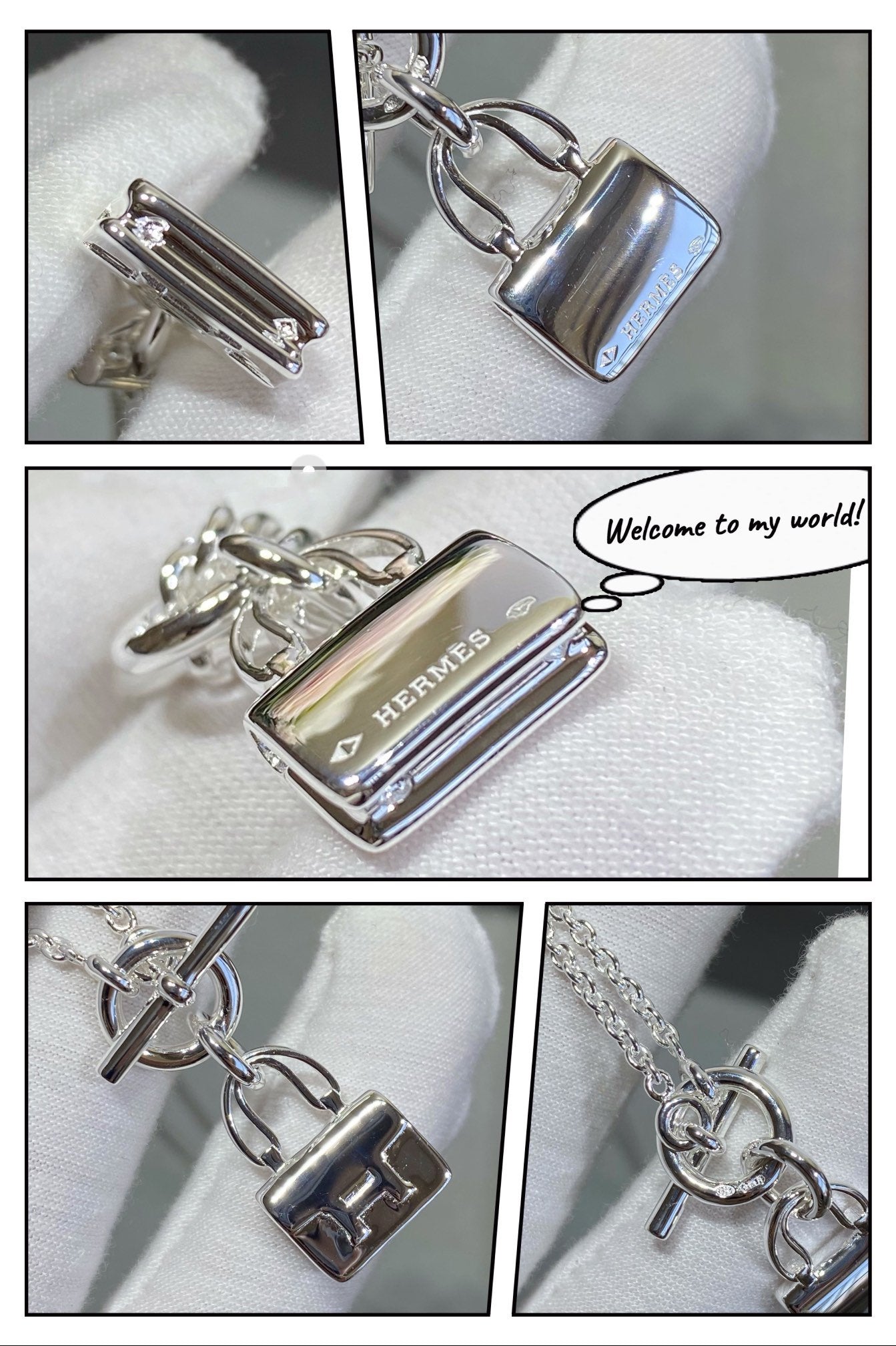 [Love's Uplift]CONSTANCE PEDANT SILVER NECKLACE