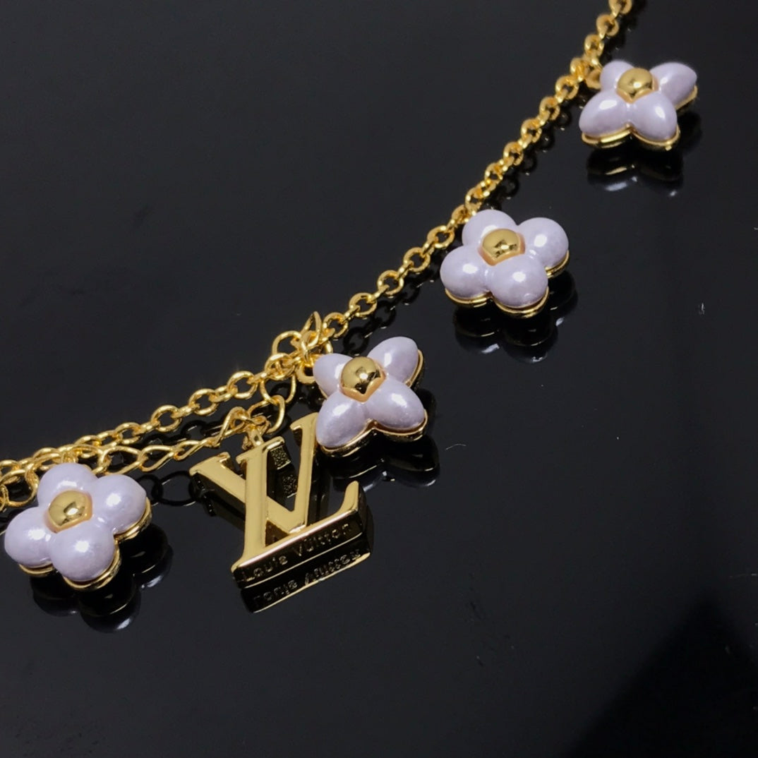 [Love's Uplift]LOGO 6 MOTIF STAR AND SUN GOLD BRACELET