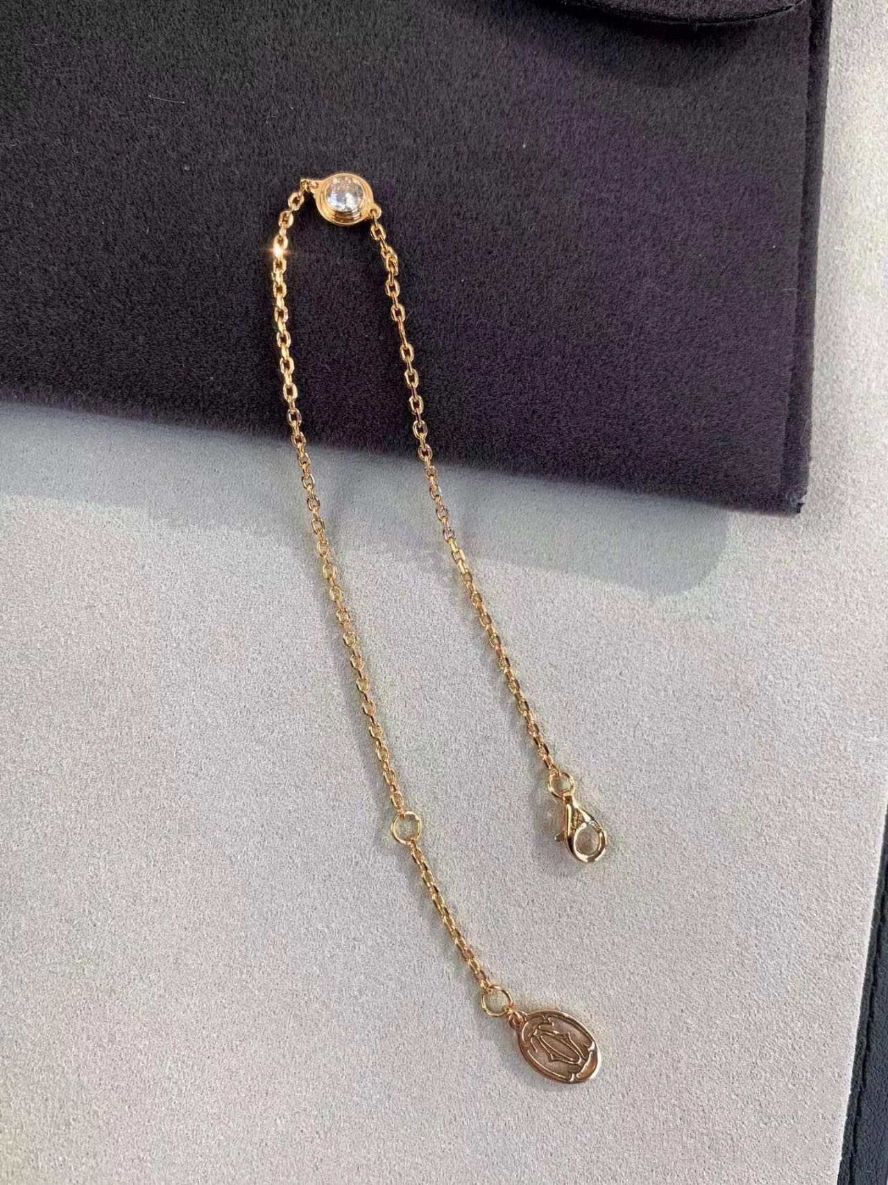 [Love's Uplift]DAMOUR DIAMOND LINK BRACELET