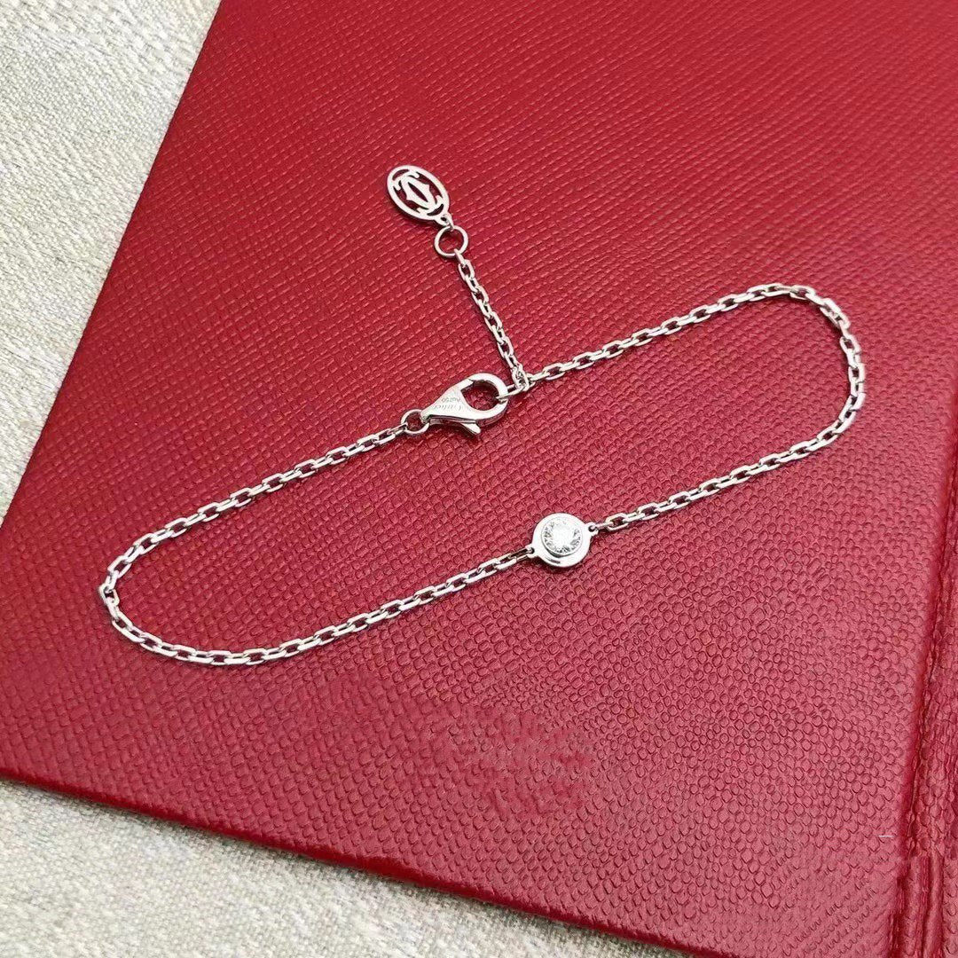 [Love's Uplift]DAMOUR DIAMOND LINK BRACELET