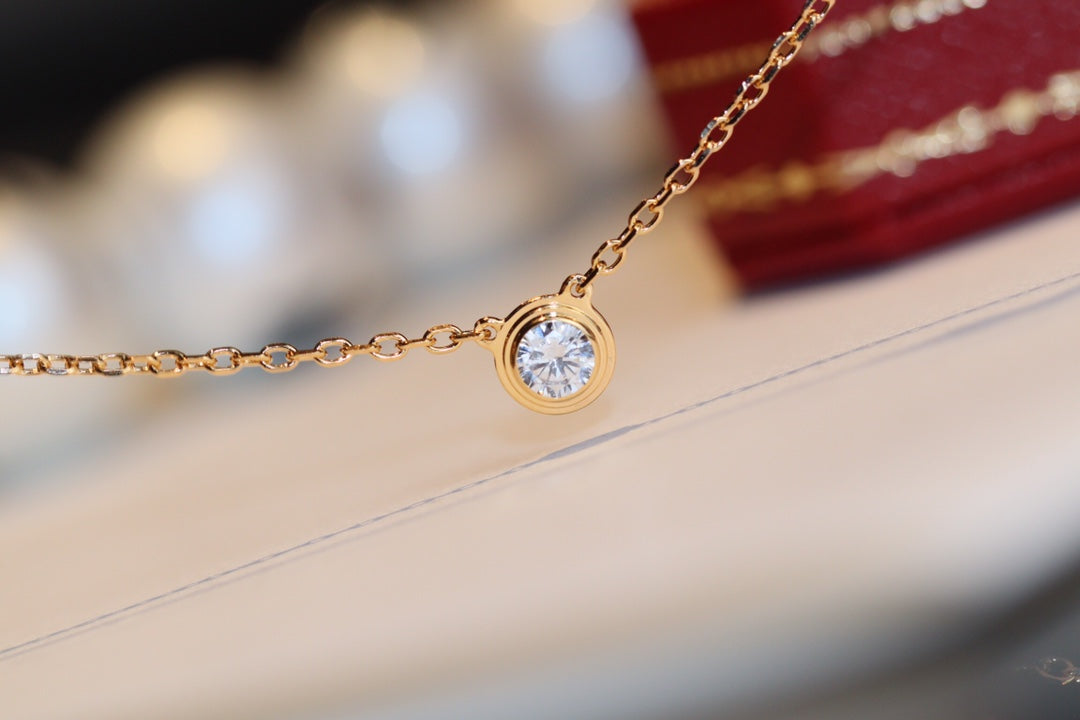 [Love's Uplift]DAMOUR DIAMOND NECKLACE