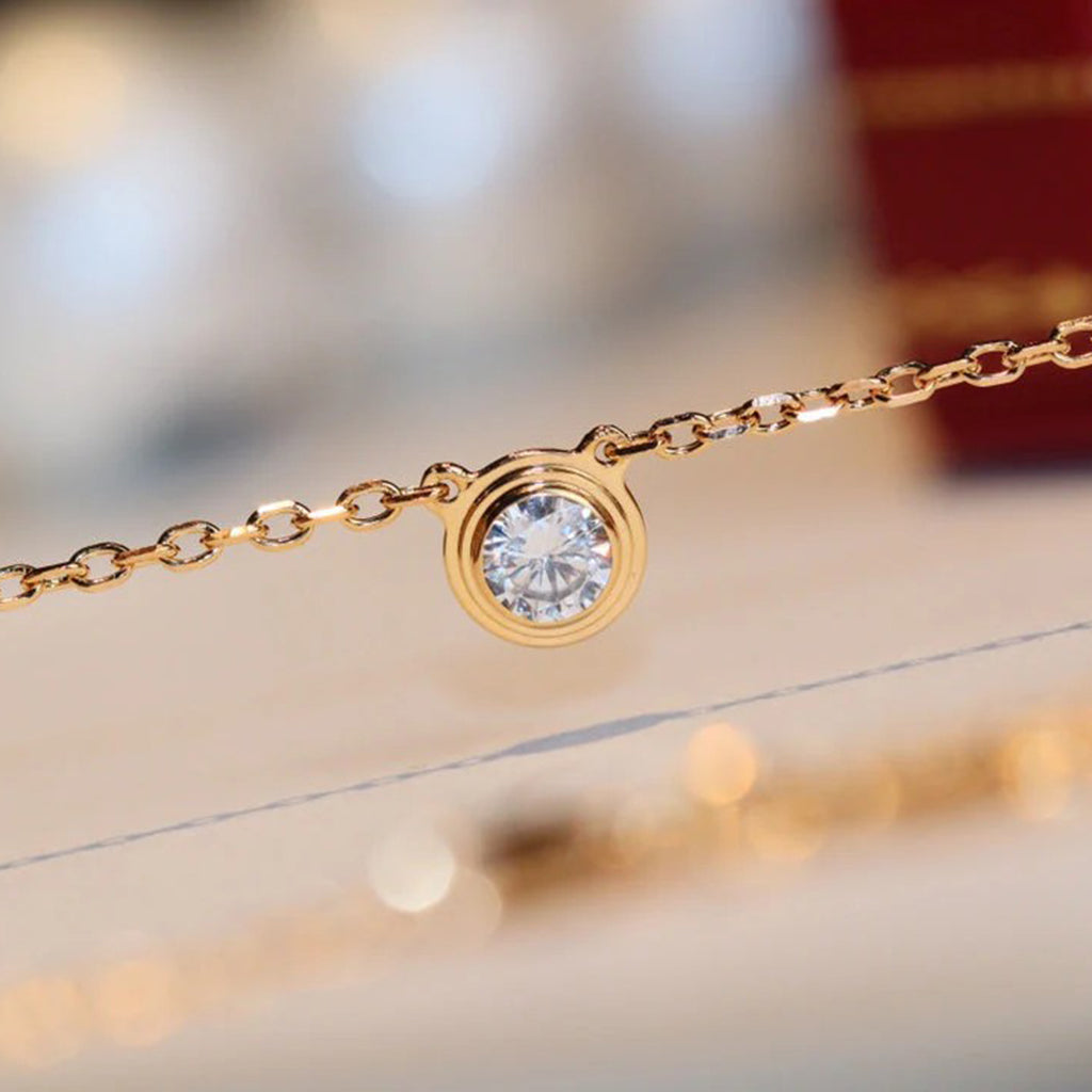 [Love's Uplift]DAMOUR DIAMOND NECKLACE