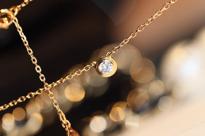 [Love's Uplift]DAMOUR DIAMOND NECKLACE