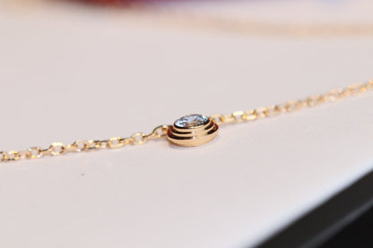 [Love's Uplift]DAMOUR DIAMOND NECKLACE