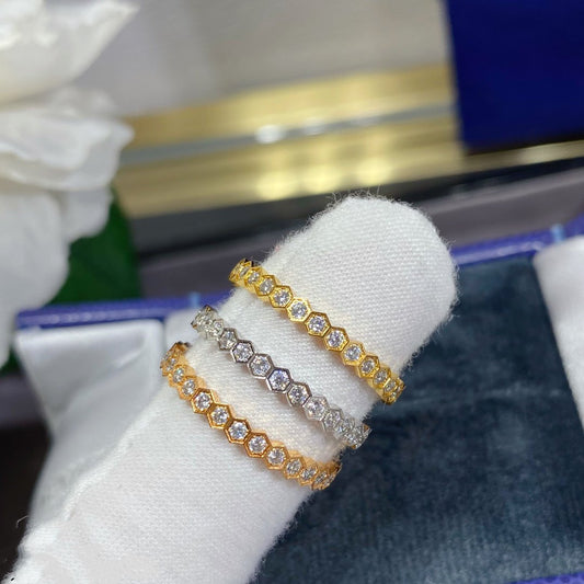 [Love's Uplift]BEE LOVE DIAMOND PAVED SMALL RING