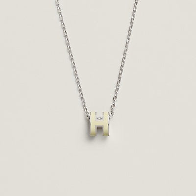 [Love's Uplift]HM CLIC YELLOW ENAMEL GOLD NECKLACE