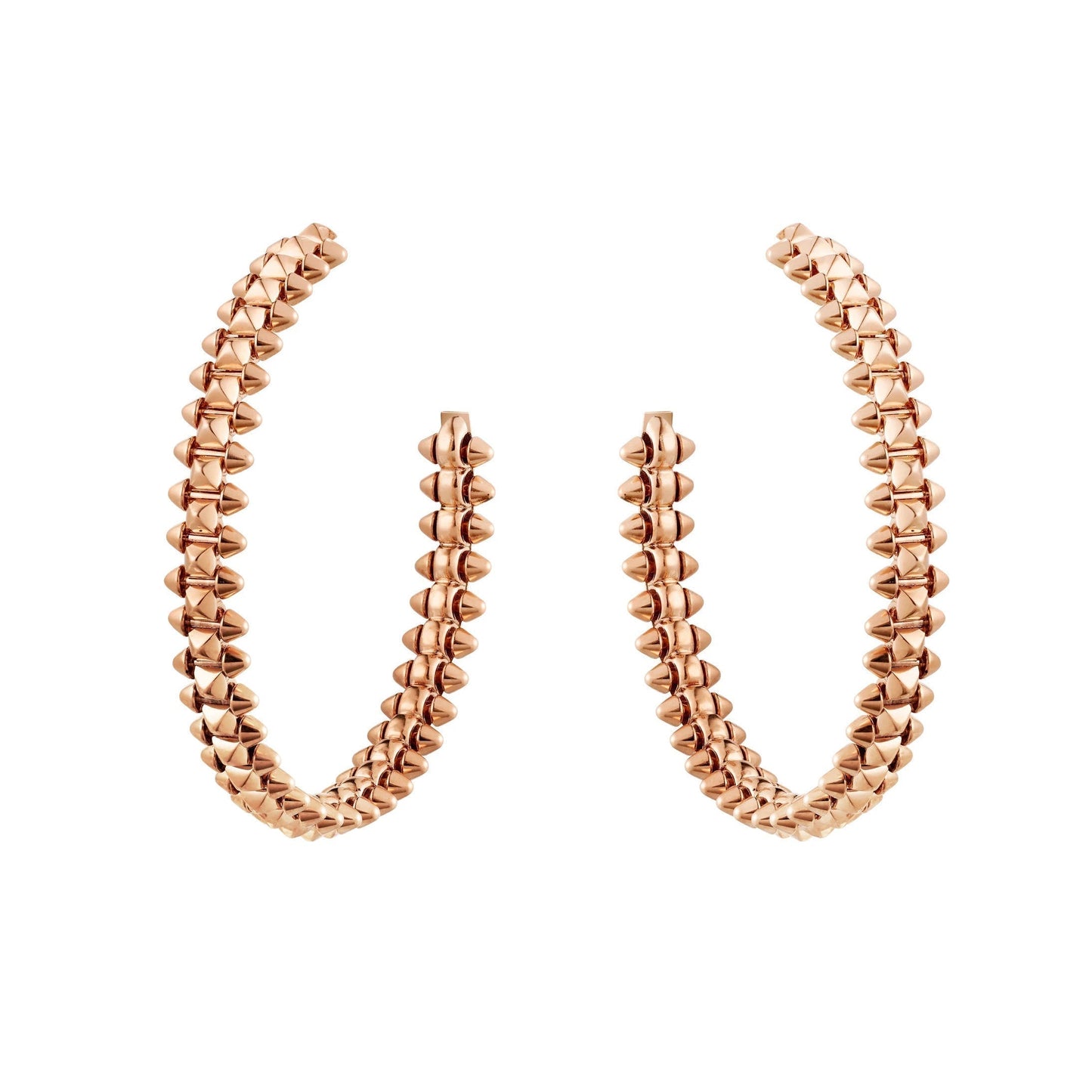 [Love's Uplift]CLASH LARGE HOOP EARRINGS