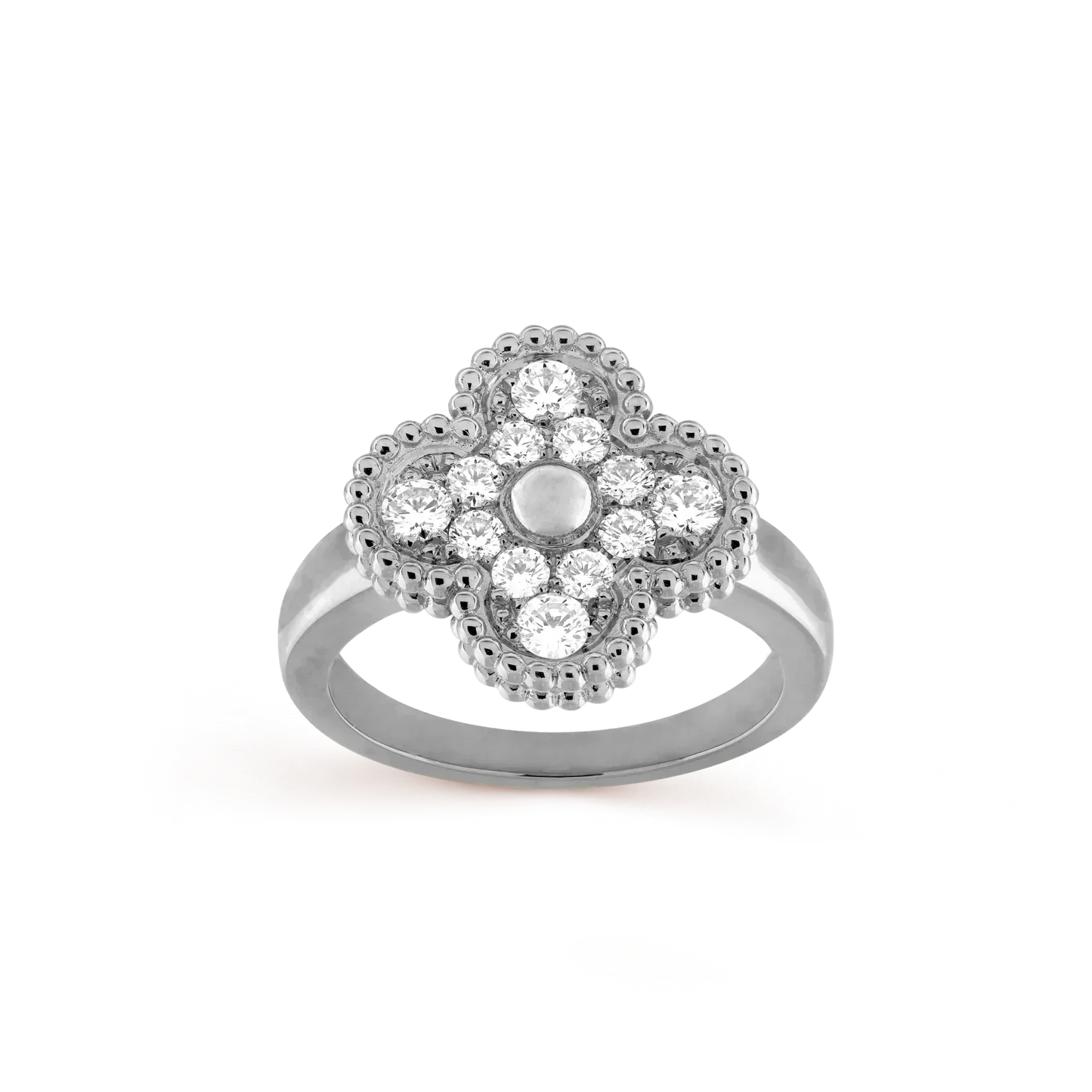 [Love's Uplift]CLOVER DIAMOND RING