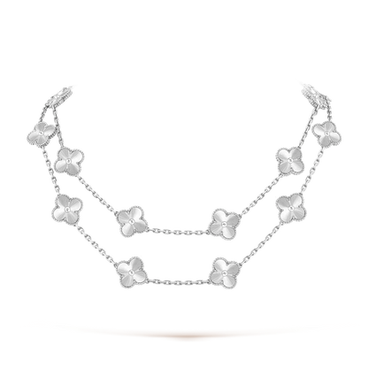 [Love's Uplift]CLOVER 20 MOTIFS  LASER SILVER