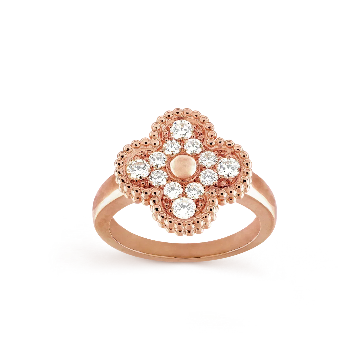 [Love's Uplift]CLOVER DIAMOND RING