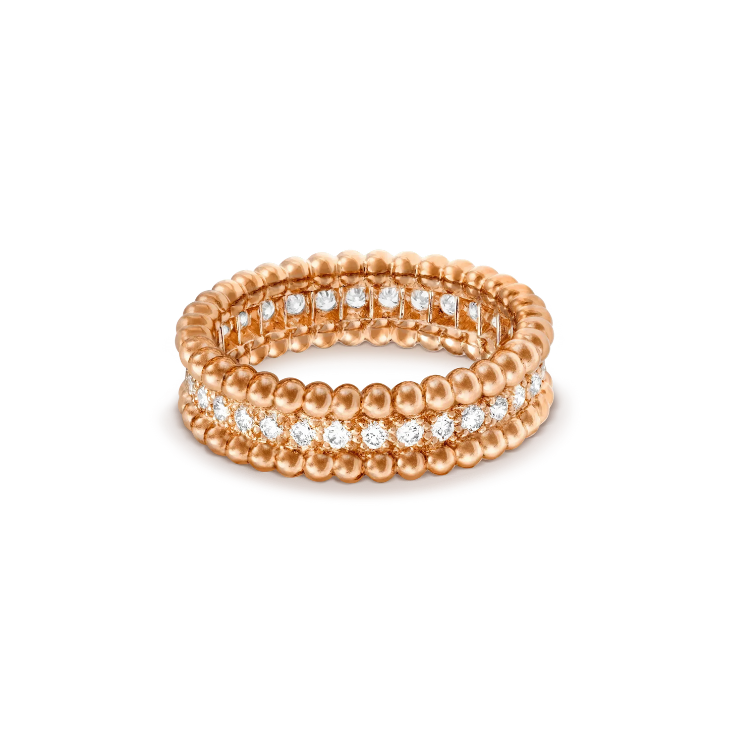 [Love's Uplift]PERLEE DIAMOND ROSE GOLD RING