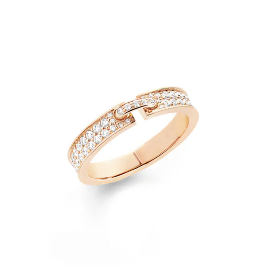 [Love's Uplift]ALLIANCE LIENS VIDENCE PAVED DIAMOND 4MM RING