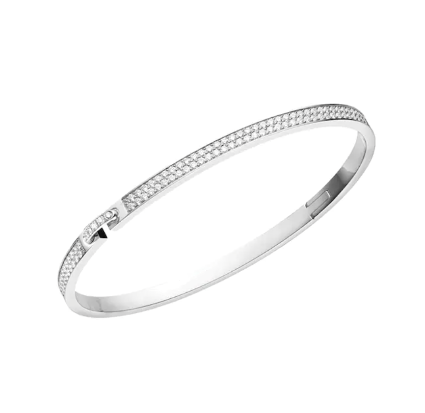 [Love's Uplift]LIENS VIDENCE DIAMOND PAVED BRACELET