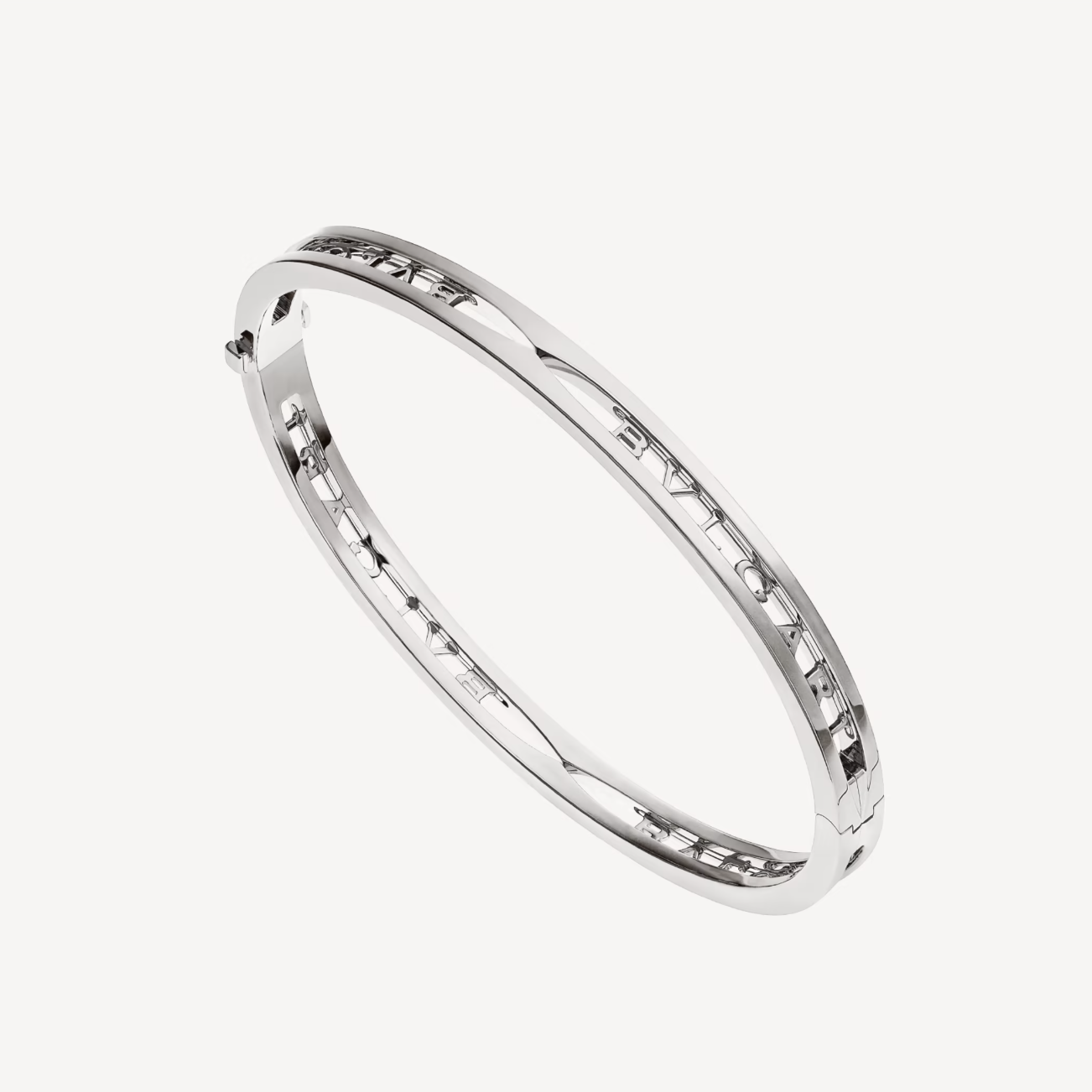 [Love's Uplift]ZERO 1 SPIRAL LOGO SILVER BRACELET