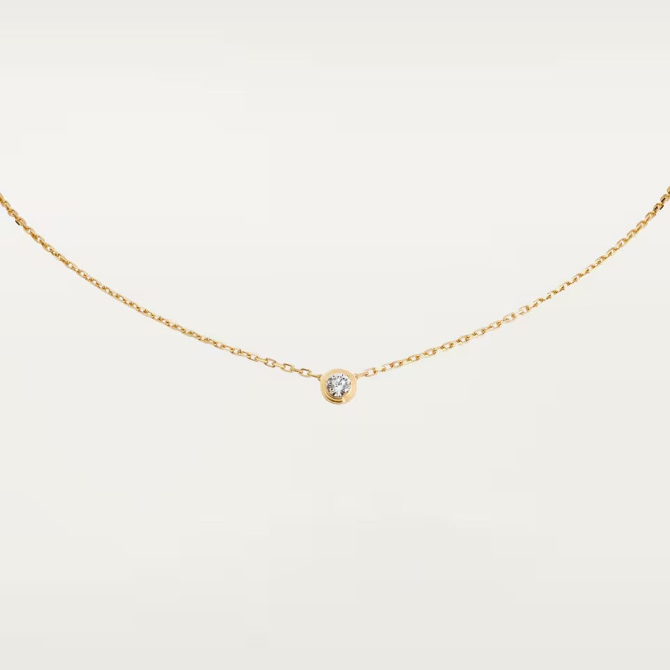 [Love's Uplift]DAMOUR DIAMOND NECKLACE