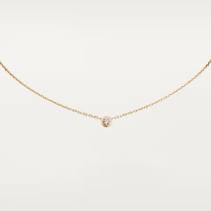 [Love's Uplift]DAMOUR DIAMOND NECKLACE
