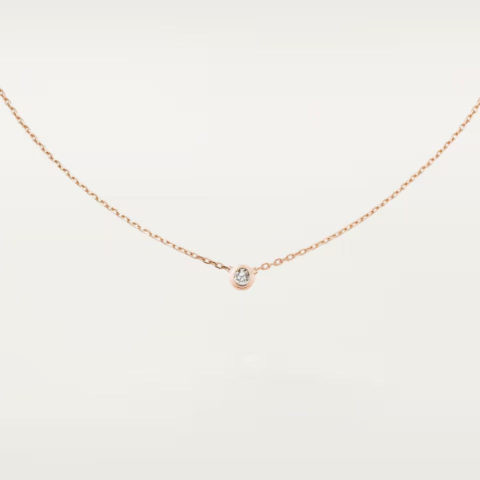 [Love's Uplift]DAMOUR DIAMOND NECKLACE