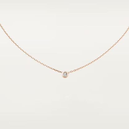 [Love's Uplift]DAMOUR DIAMOND NECKLACE