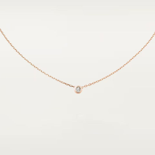 [Love's Uplift]DAMOUR DIAMOND NECKLACE