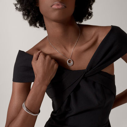[Love's Uplift]ETINCELLE  FULL DIAMOND NECKLACE