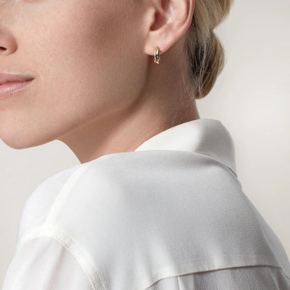 [Love's Uplift]TRINITY ON DIAMOND MINI EARRINGS