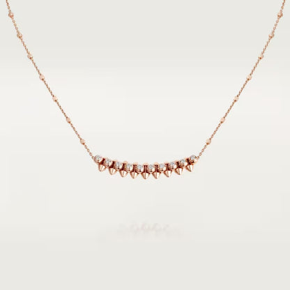 [Love's Uplift]CLASH  MEDIUM DIAMOND NECKLACE