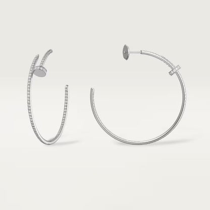 [Love's Uplift]JUSTE FULL DIAMOND LARGE EARRINGS