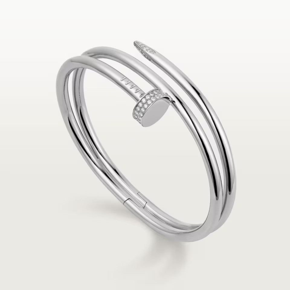 [Love's Uplift]JUSTE BRACELET 3.5MM DOUBLE ROW DIAMOND