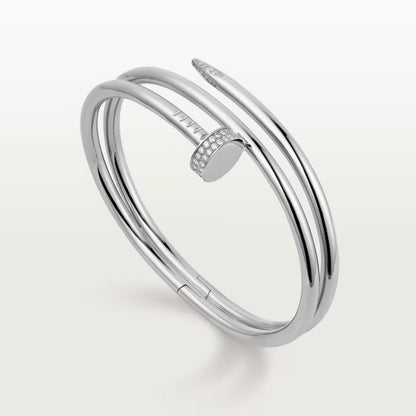 [Love's Uplift]JUSTE BRACELET 3.5MM DOUBLE ROW DIAMOND