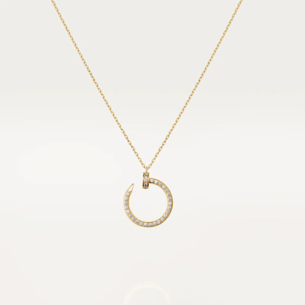 [Love's Uplift]JUSTE NECKLACE GOLD DIAMONDS