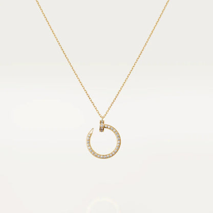 [Love's Uplift]JUSTE NECKLACE GOLD DIAMONDS