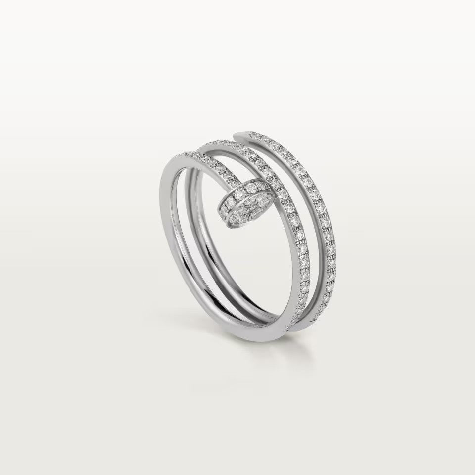 [Love's Uplift]JUSTE RING 4.8MM FULL DIAMOND
