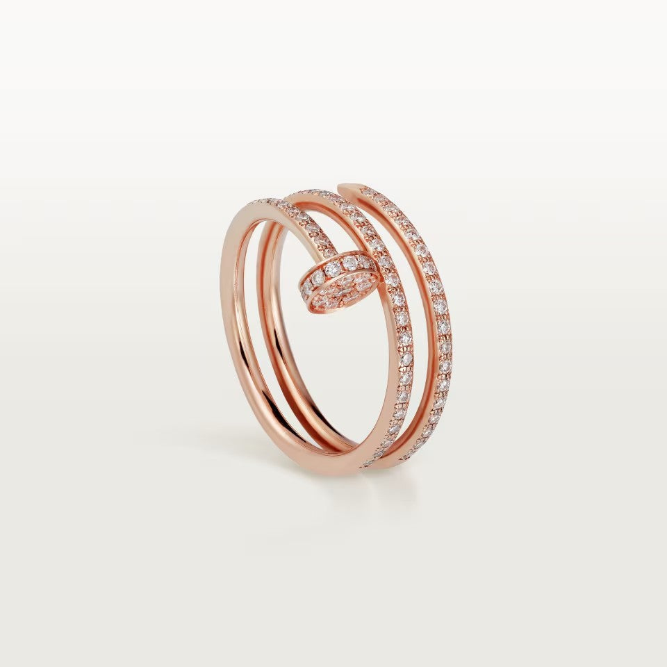 [Love's Uplift]JUSTE RING 4.8MM FULL DIAMOND