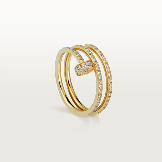 [Love's Uplift]JUSTE RING 4.8MM FULL DIAMOND