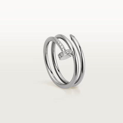 [Love's Uplift]JUSTE RING 4.8MM HALF DIAMOND