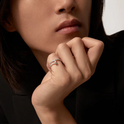 [Love's Uplift]JUSTE RING 1.8MM SILVER DIAMONDS