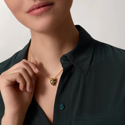 [Love's Uplift]PANTHERE NECKLACE