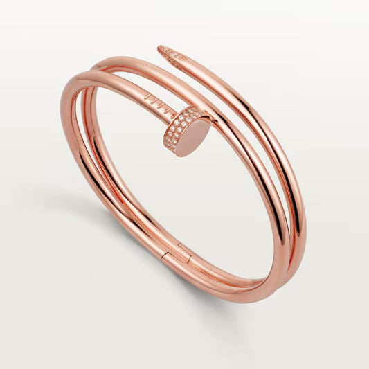 [Love's Uplift]JUSTE BRACELET 3.5MM DOUBLE ROW DIAMOND