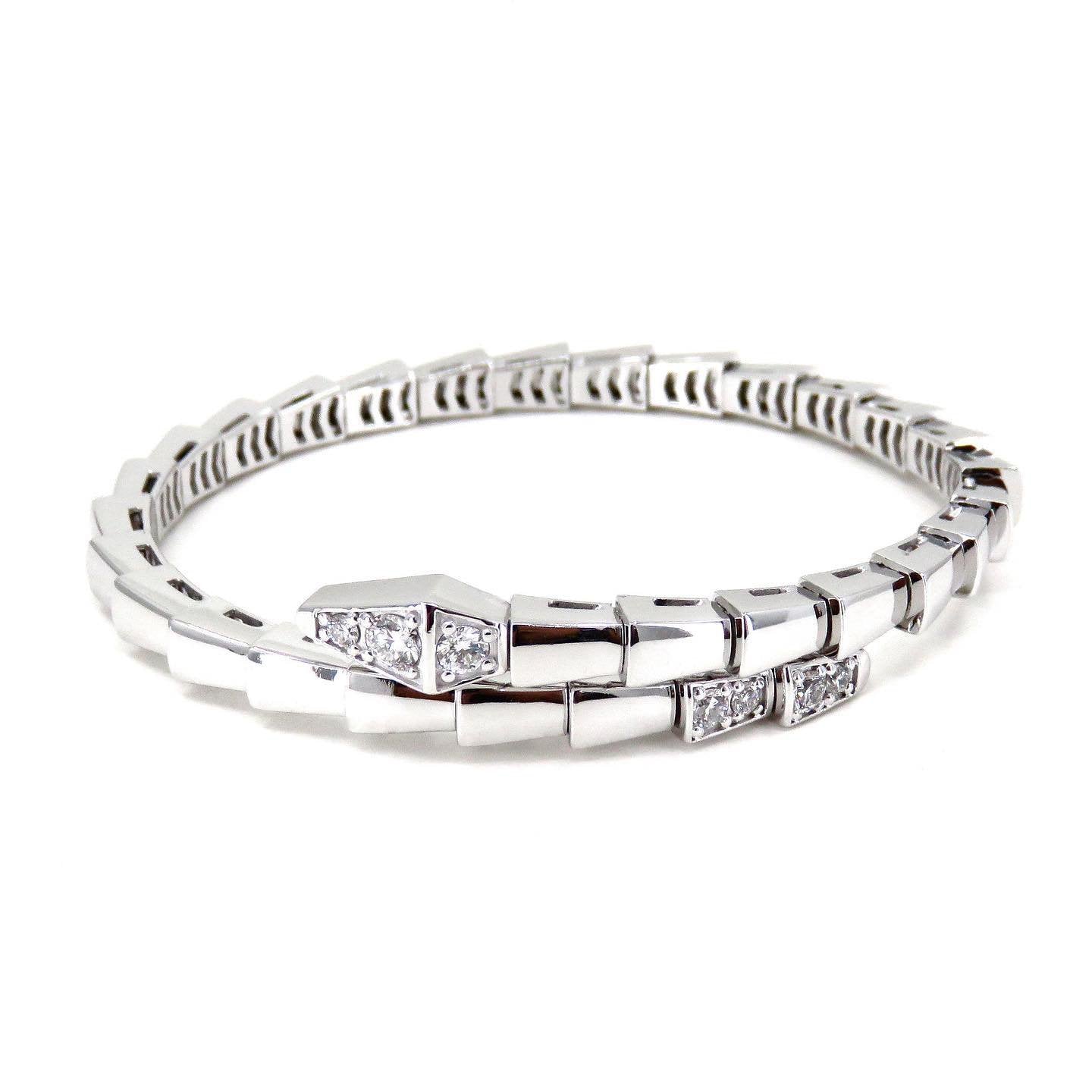 [Love's Uplift]SERPENTI BRACELET DIAMONDS SILVER