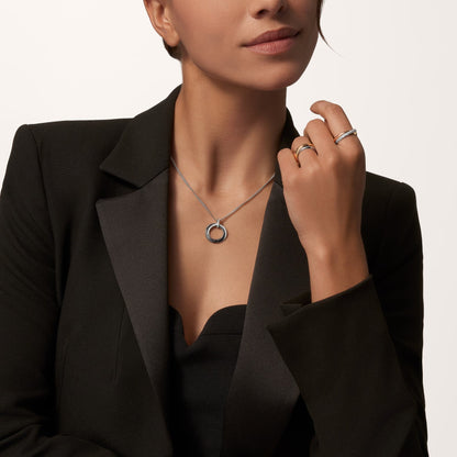 [Love's Uplift]TRINITY CERAMIC NECKLACE
