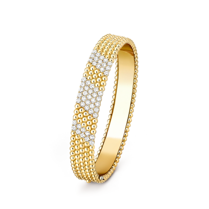 [Love's Uplift]  FIVE-ROW DIAMOND BRACELET