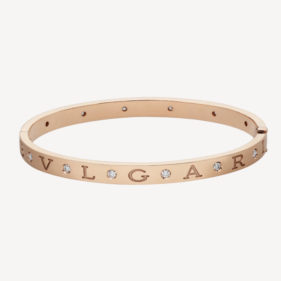[Love's Uplift]ZERO 1 PINK GOLD 12 DIAMONDS BRACELET