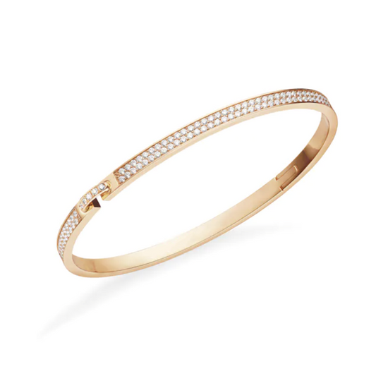 [Love's Uplift]LIENS VIDENCE DIAMOND PAVED BRACELET
